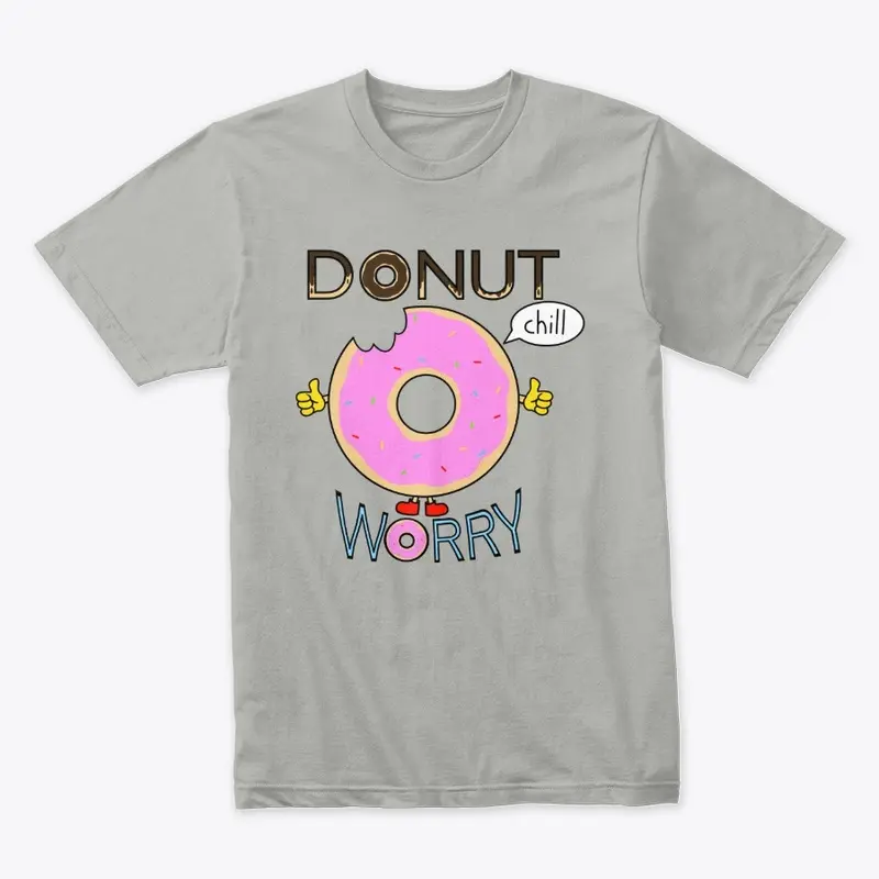 Donut worry - large logo