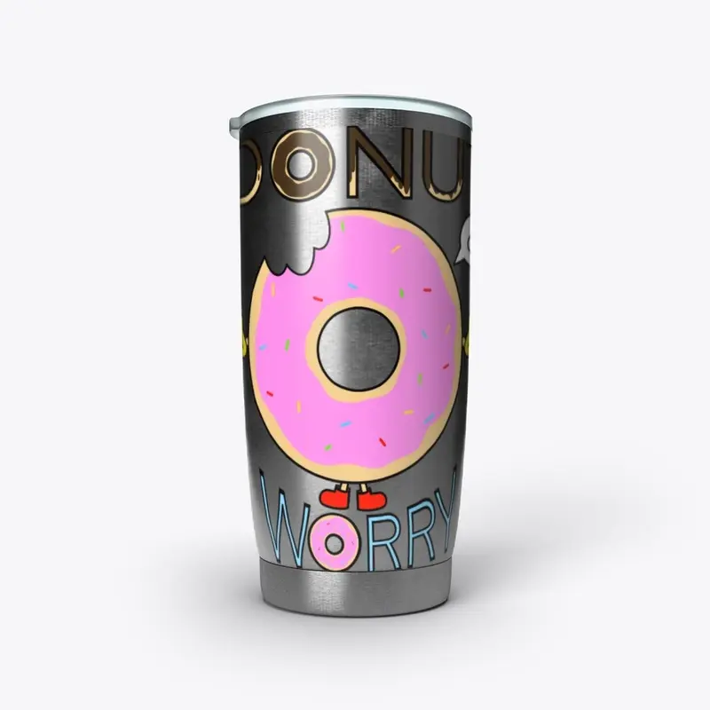 Donut worry - large logo