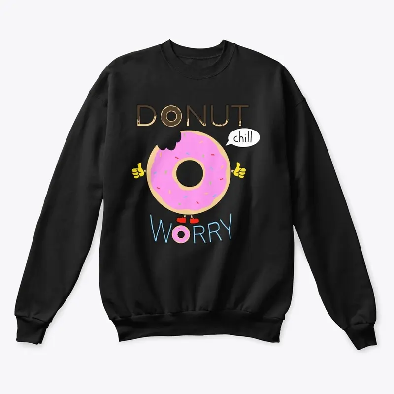 Donut worry - large logo