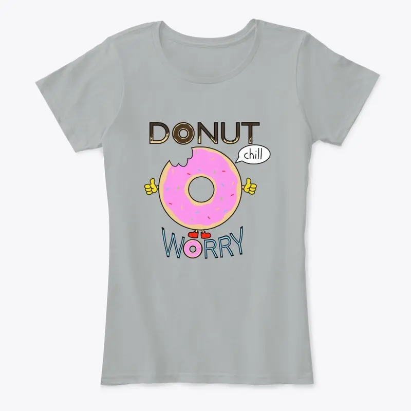 Donut worry - large logo