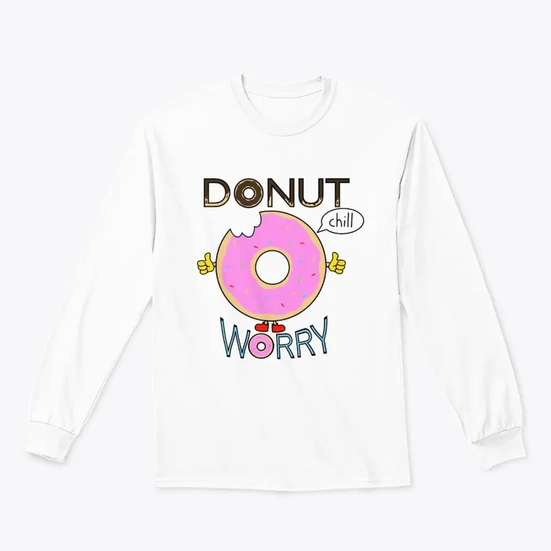 Donut worry - large logo